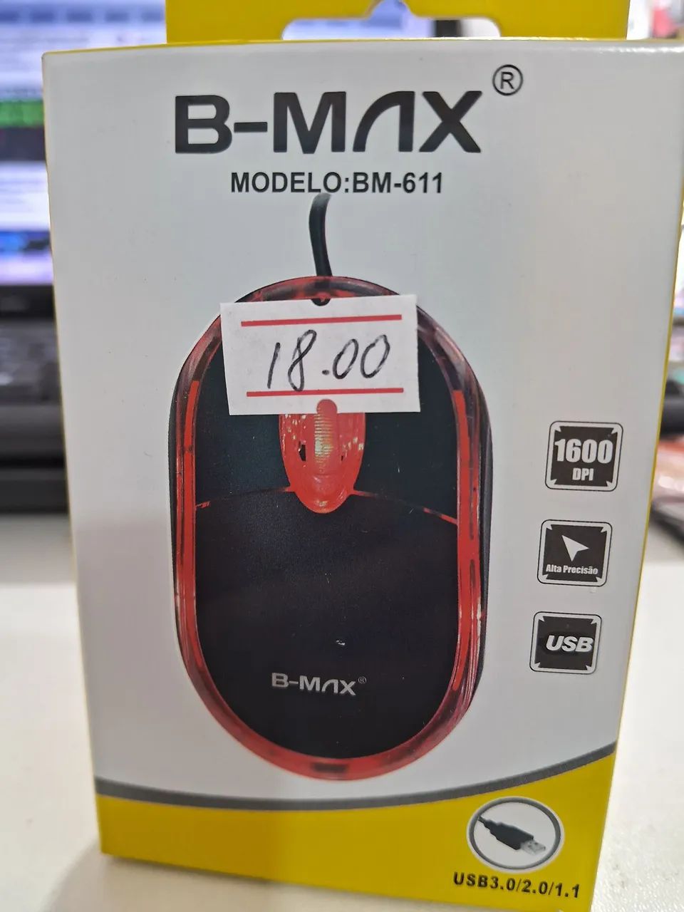 Mouse B-Max com fio