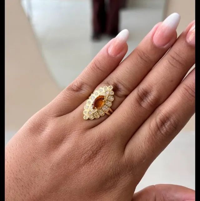 Anel Marquise jóias 