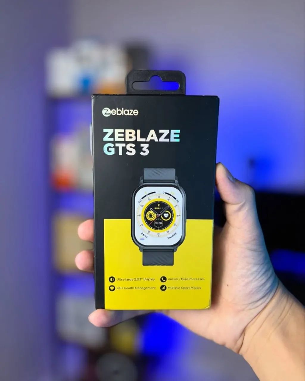 Relógio Zeblaze GTS 3 - Estoque Disponível - Foto 2