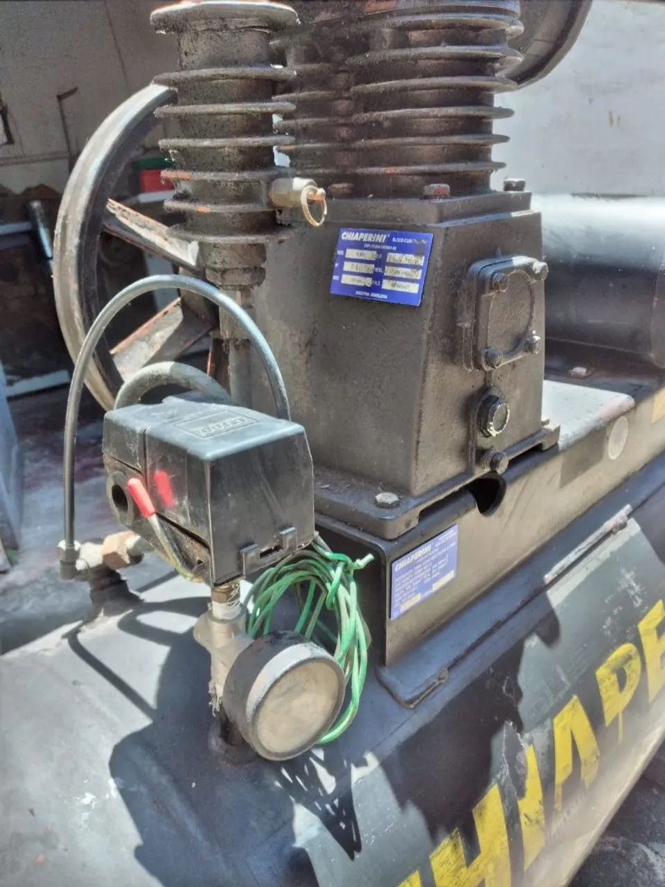Compressor Chiaperini 110 Litros 2CV - Funcionando Perfeitamente - Foto 4
