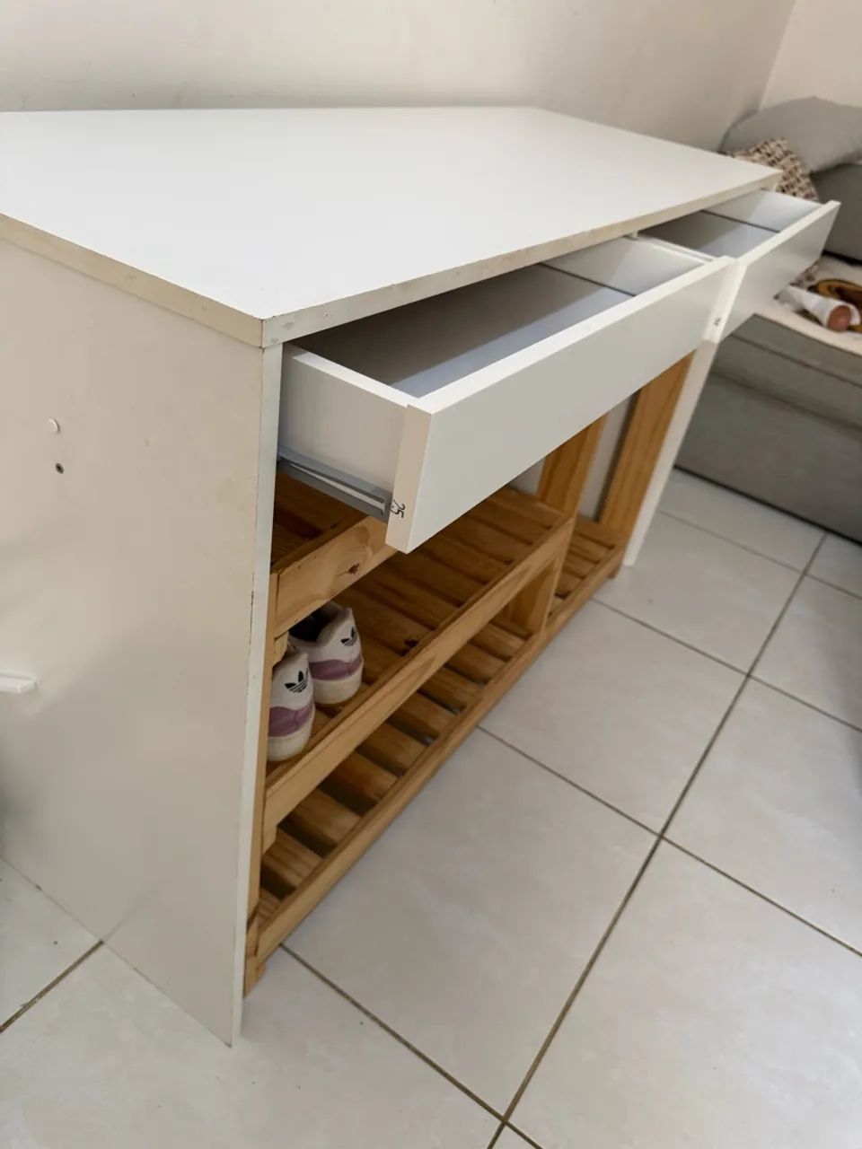 Escrivaninha Multiuso com 2 Gavetas - Foto 5