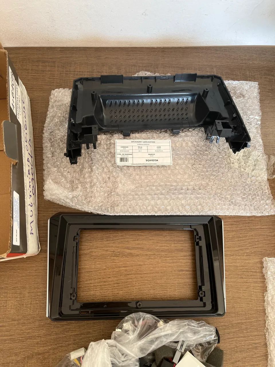 Multimídia 9 polegadas - Android + CarPlay - acompanha moldura para Corolla 2023 - Foto 4