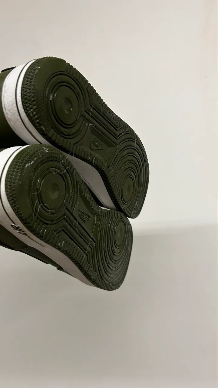 Nike Air Force 1 High Olive Hoops Pack - Tam. 42  - Foto 3