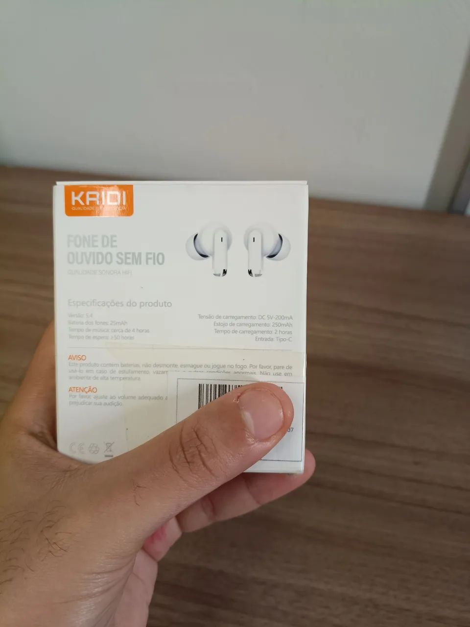 Fone bluetooth kaidi - Foto 3