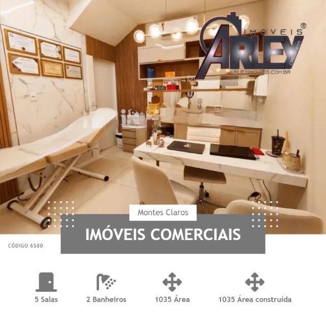 Vende se Prédio no Centro area 1035 m2 em Montes Claros