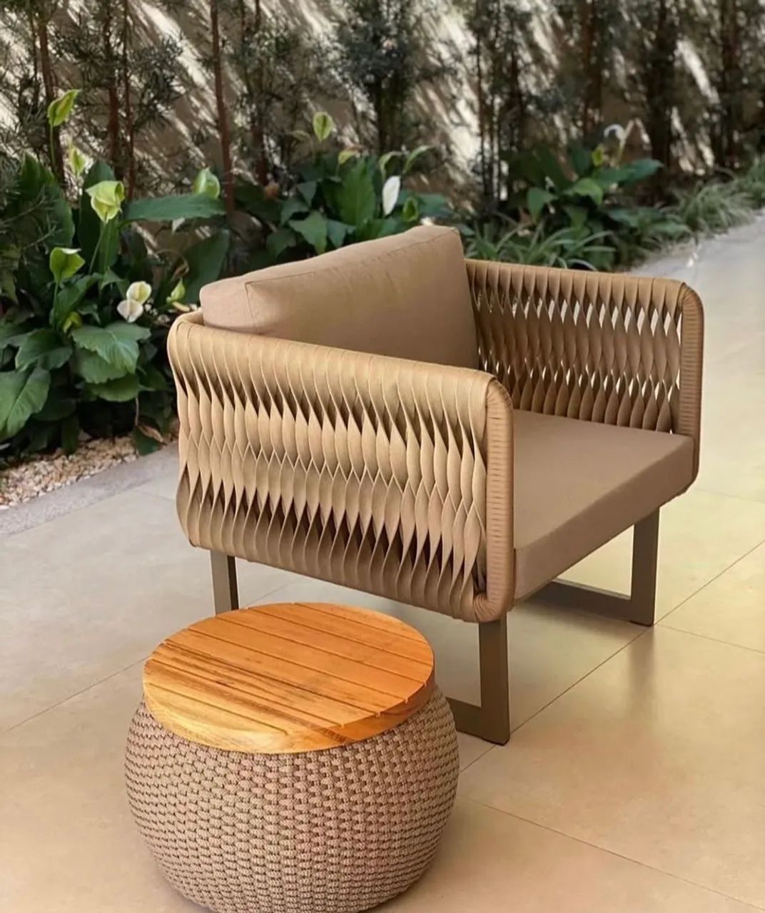 Conjunto sofá para área externa  - Foto 3