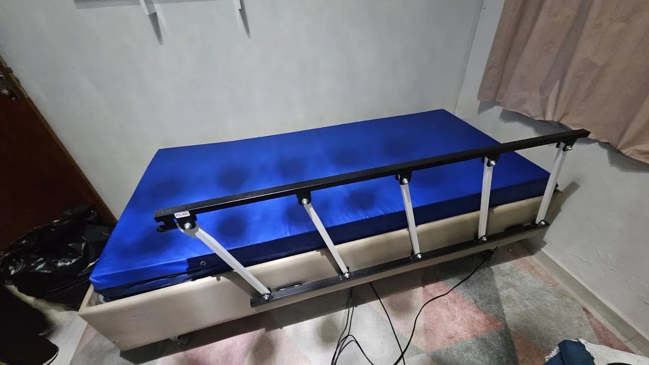 Cama motorizada 3 movimentos com pouquíssimo uso  - Foto 3