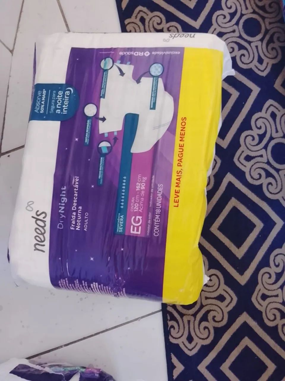 Fraldas geriátrica M  - Foto 2