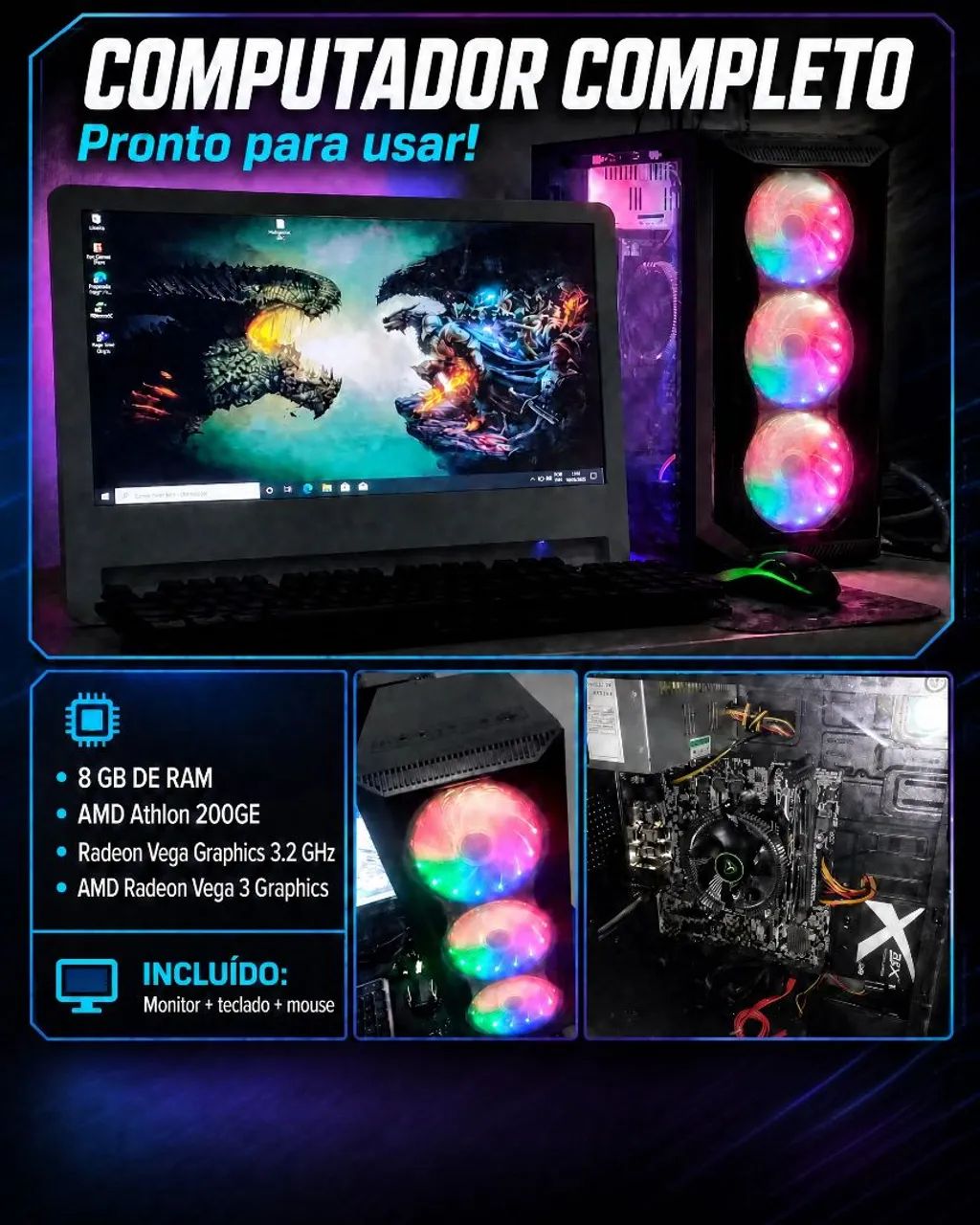 Computador Game , precinho 