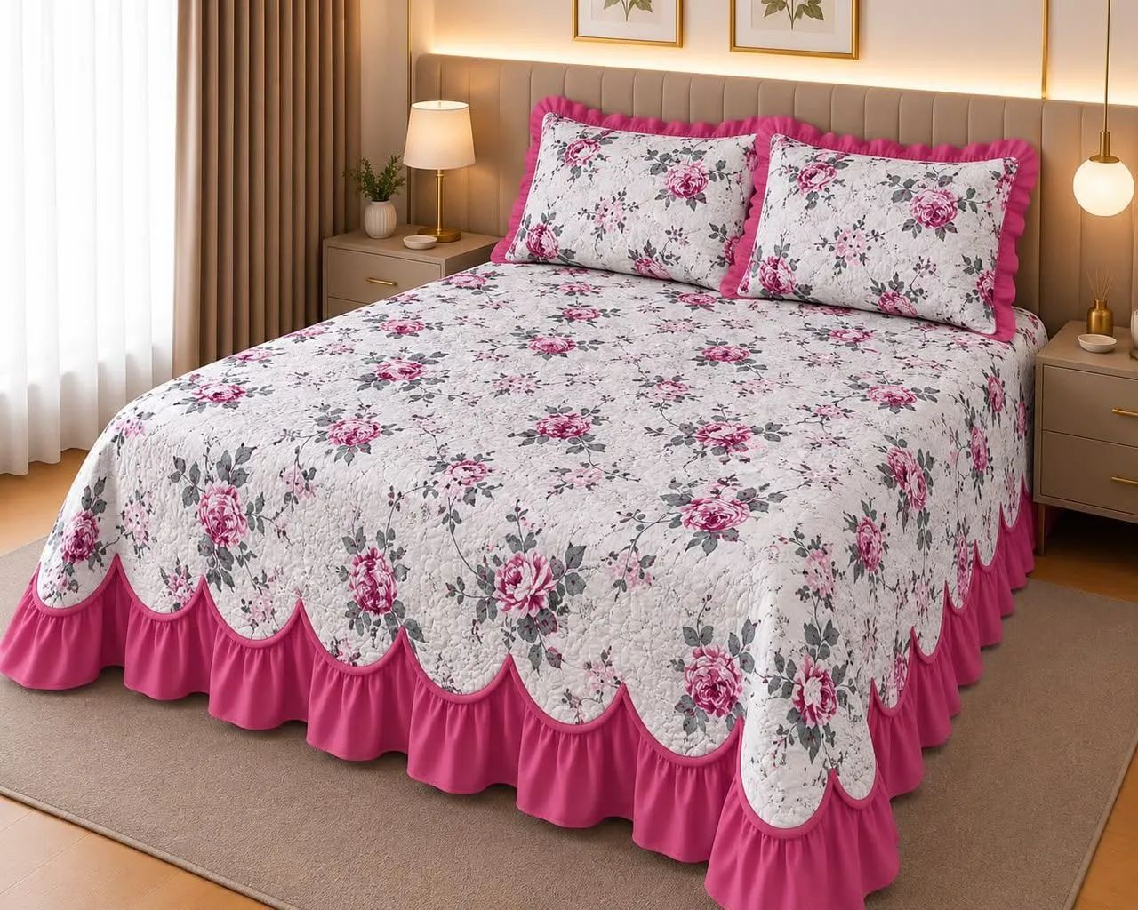 Colcha para cama queen - Foto 2