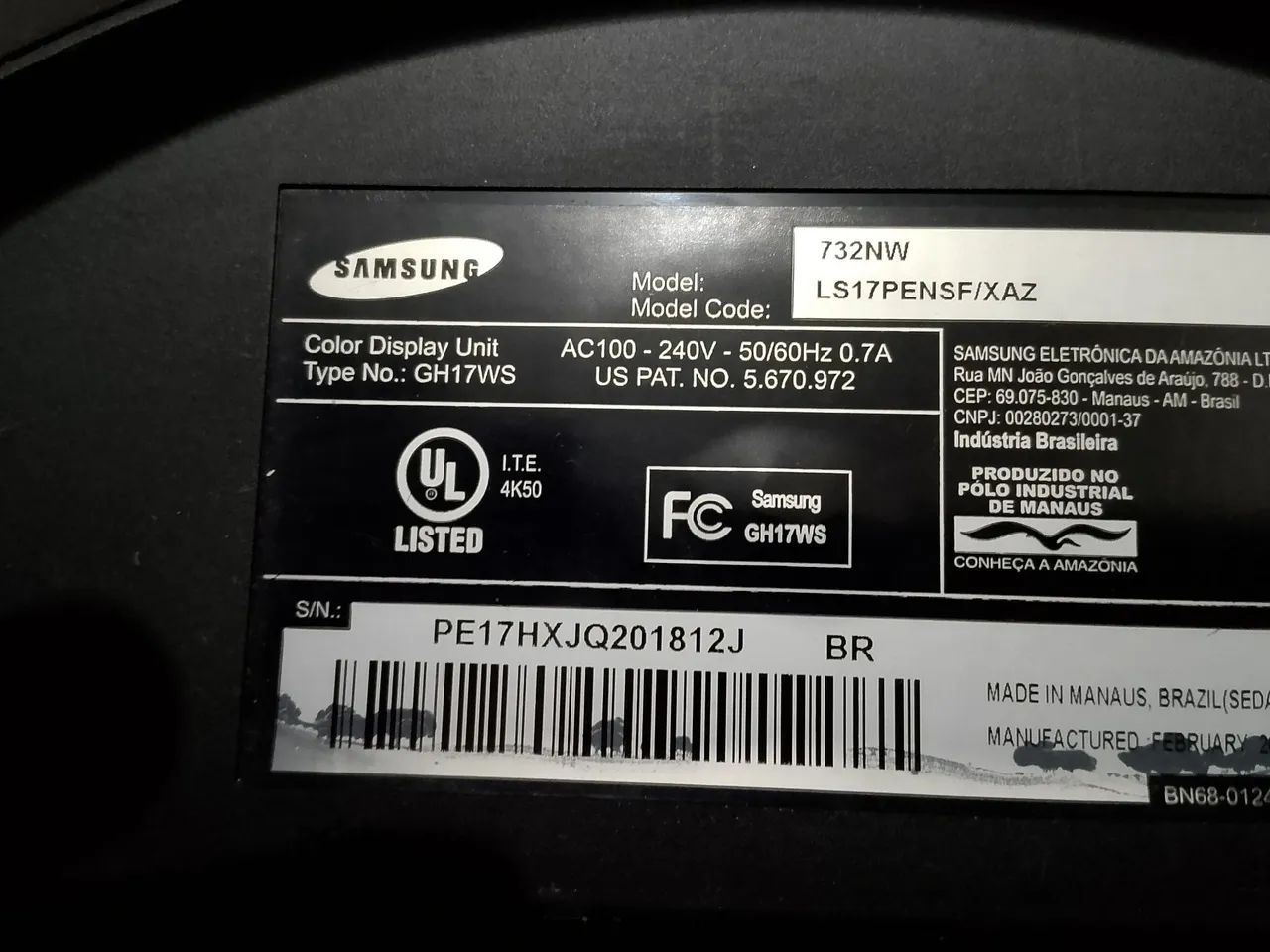 Samsung Monitor443789785422909445