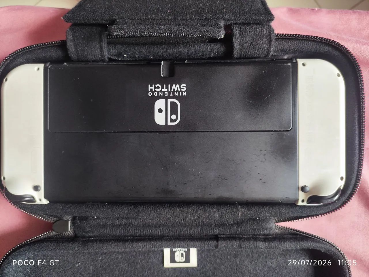 Nintendo switch Oled Desbloqueado SD 256gb - Foto 3