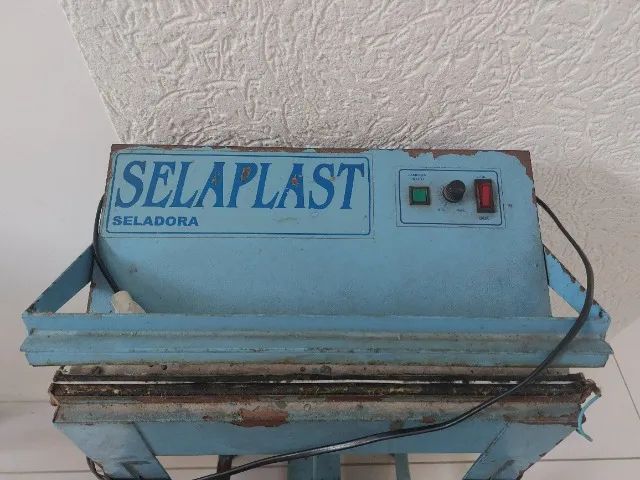 Seladora Selaplast 30cm Bivolt Azul - Foto 2