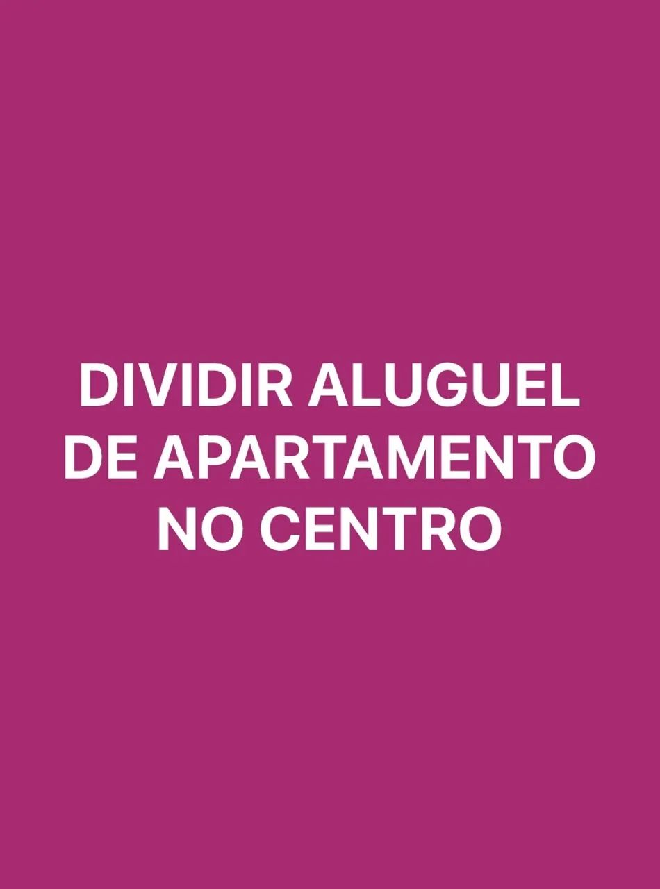 Apartamento no centro 