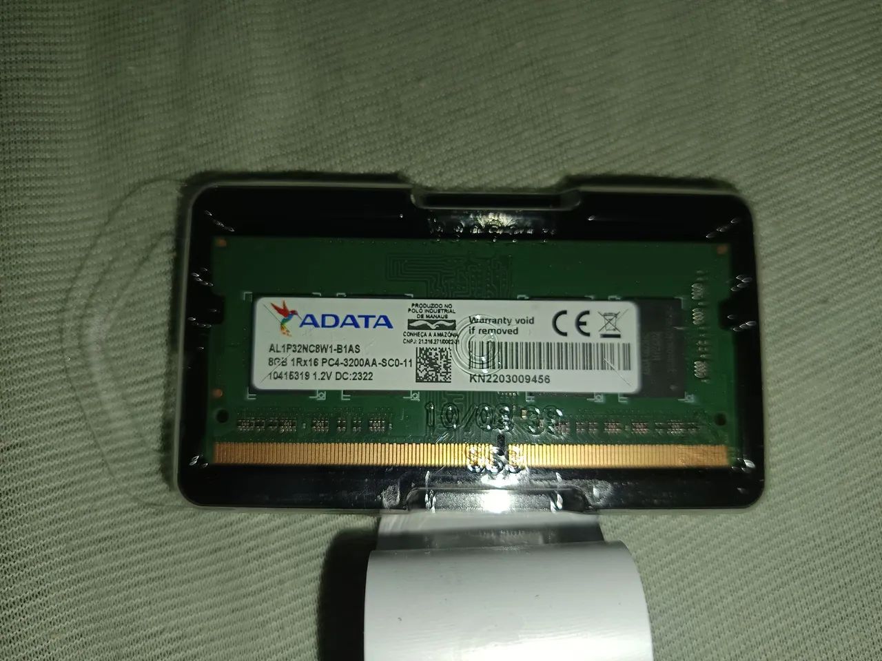 Memória RAM 8Gb Ddr4 3200 mhz