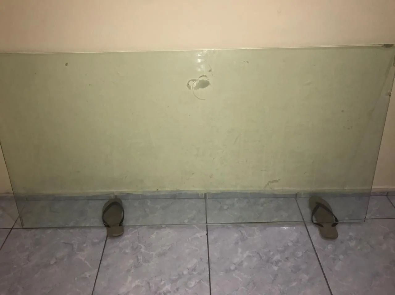 Tampa de mesa de vidro 