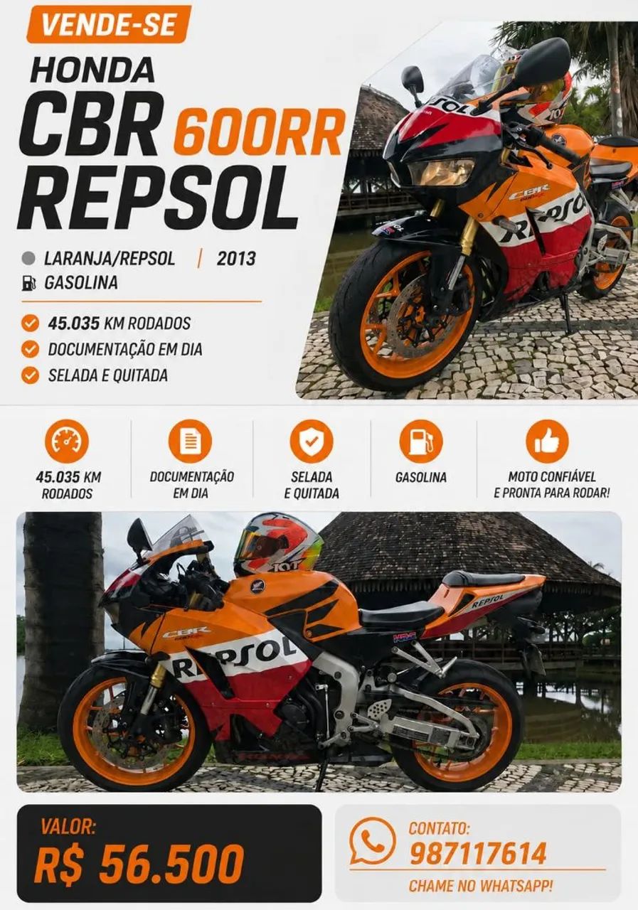 CBR 600RR REPSOL