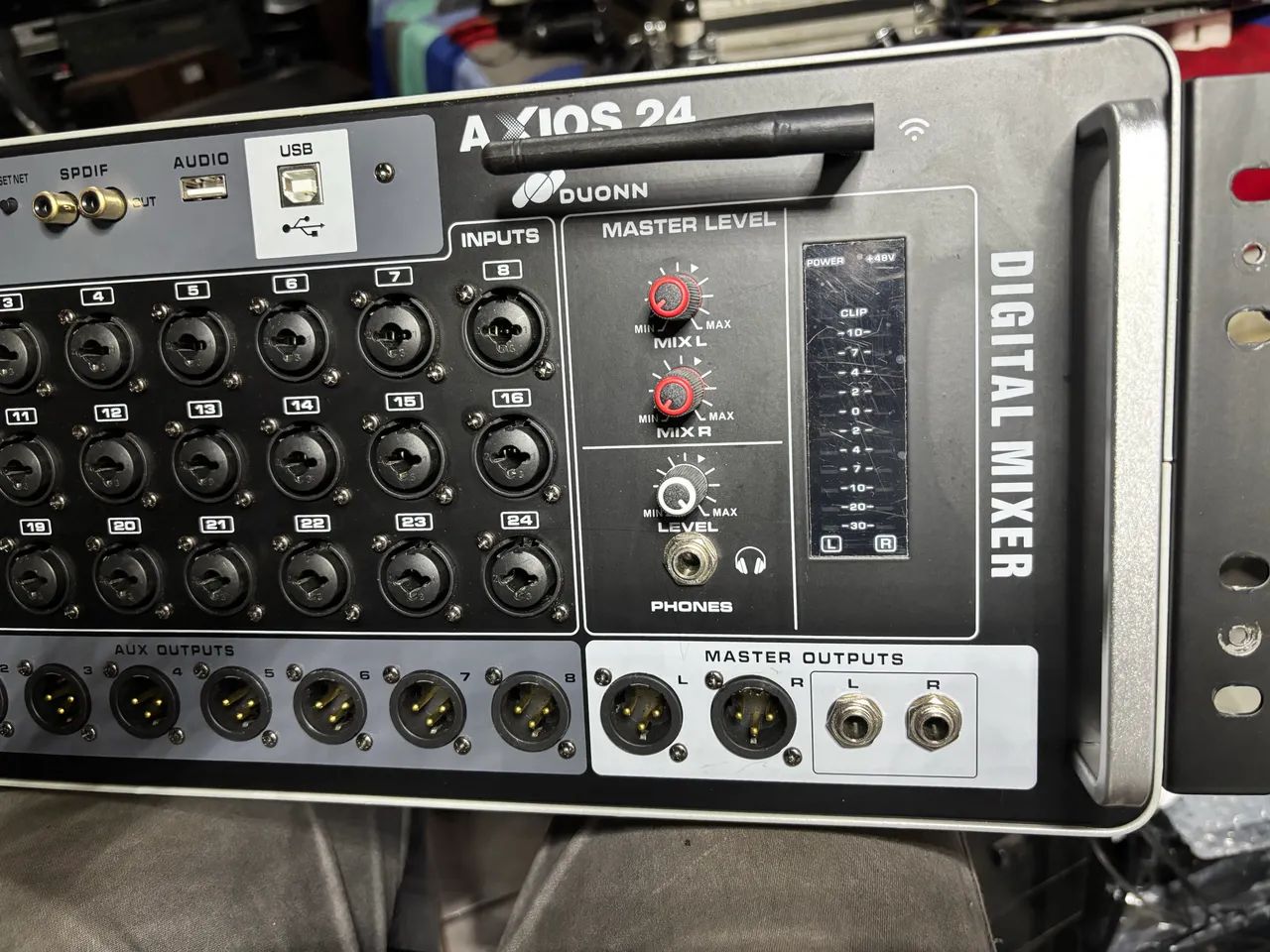 Mesa de som digital axios 24 igual ui24 xr18 x32 - Foto 4