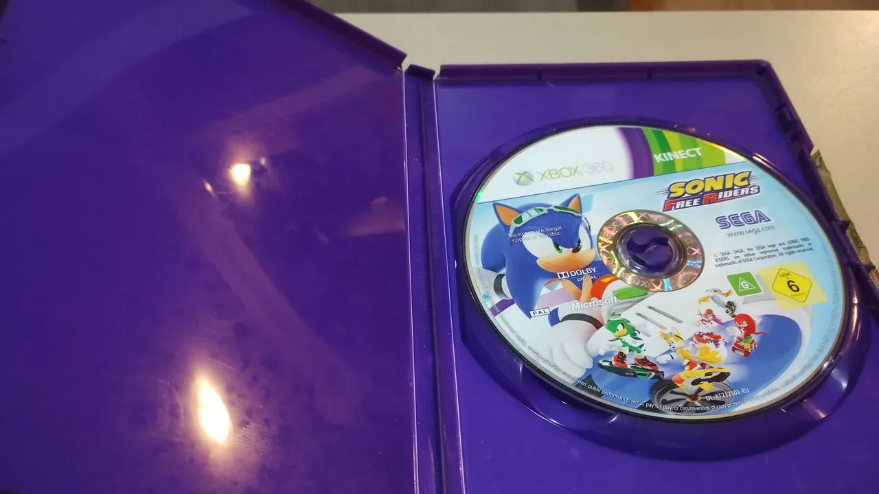 Sonic free riders KINECT Xbox 360 - Foto 2