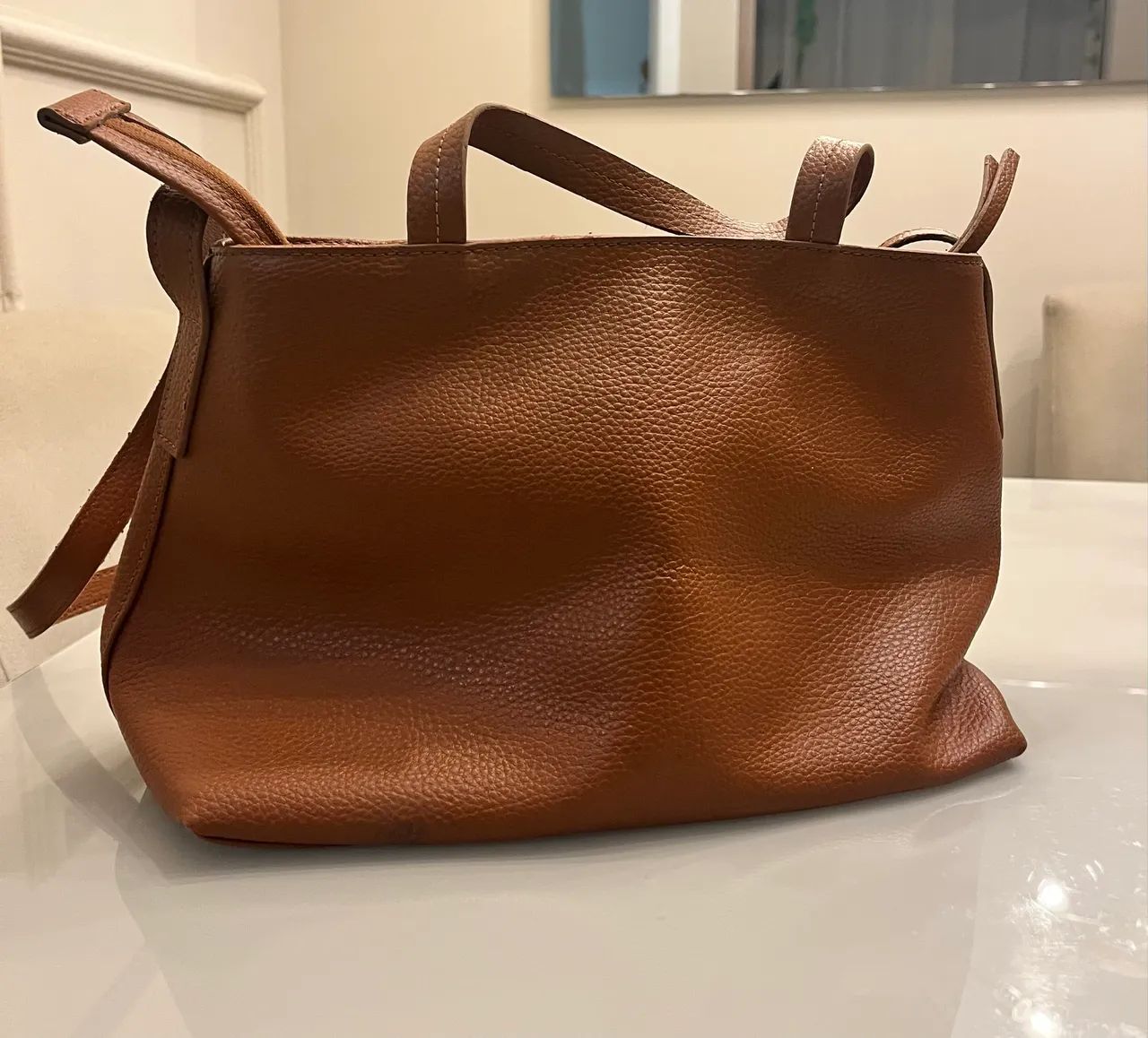 Bolsa Arezzo cor Caramelo - Foto 3
