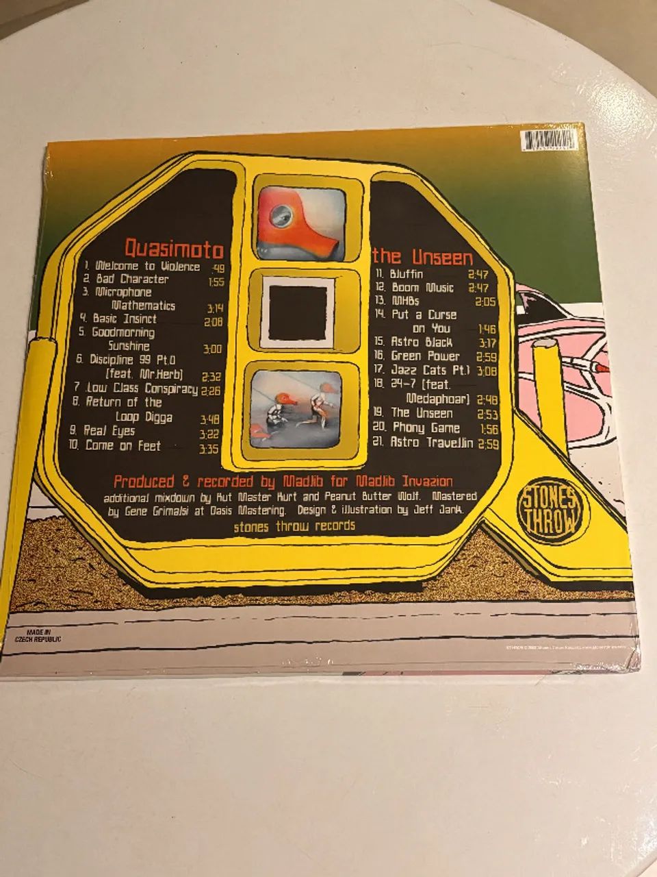 OH NO inst2LPセット madlib stones throw LP Vinil importado lacrado Quasimoto (Madlib) - The Unseen - CDs