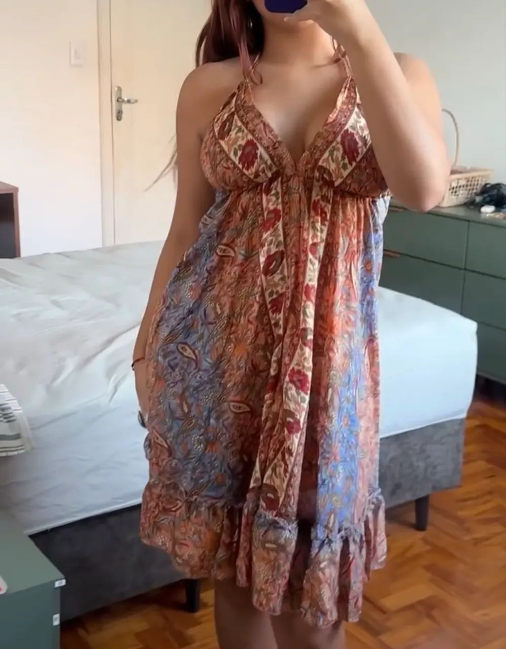 vestido indiano curto  - Foto 2