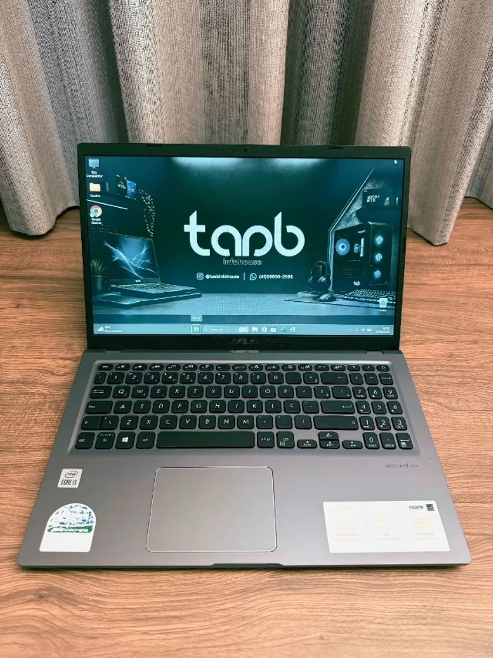Notebook Asus Intel Core i3 8Gb 256SSD 15.6" Polegadas Windows 11 - Foto 3