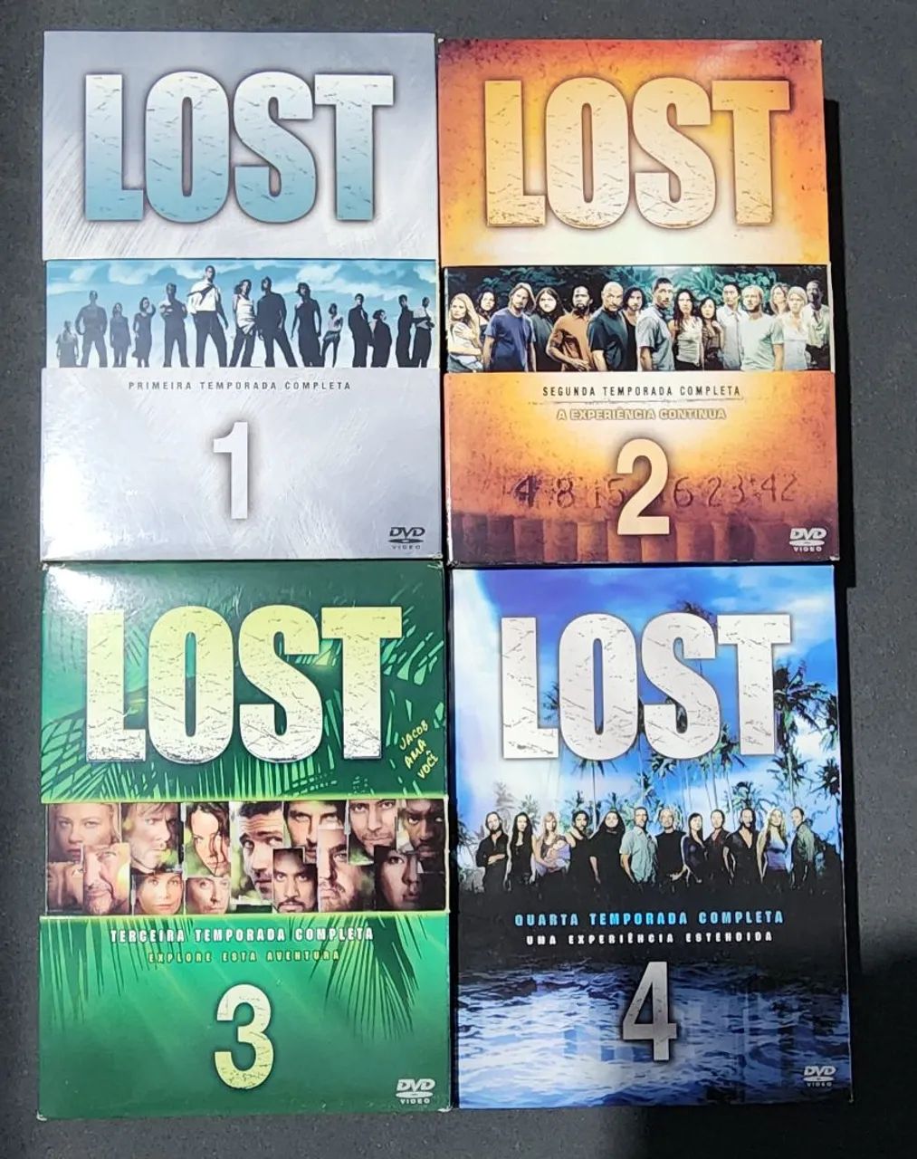DVD Lost - Temporadas 1 a 4