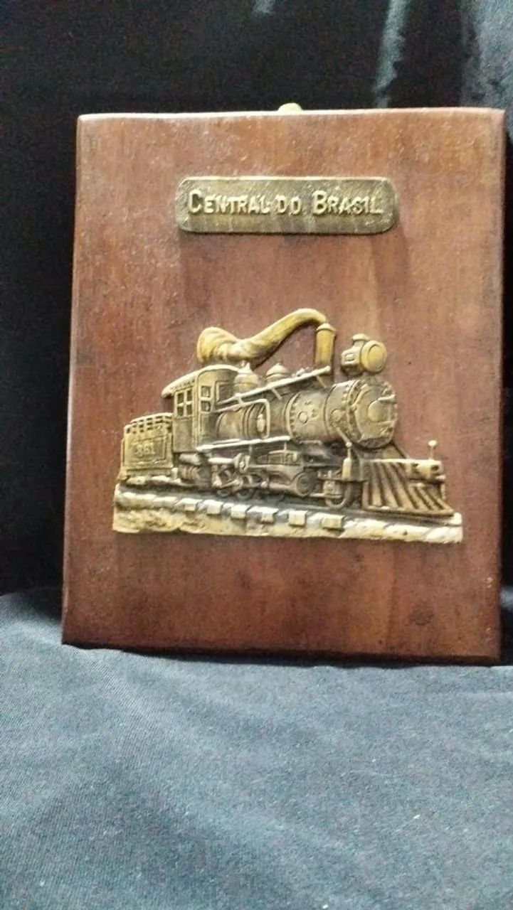 Quadro de parede locomotiva em metal - Foto 3