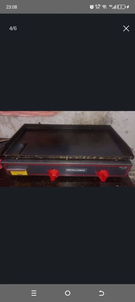 vendo um chapa de lanche nova