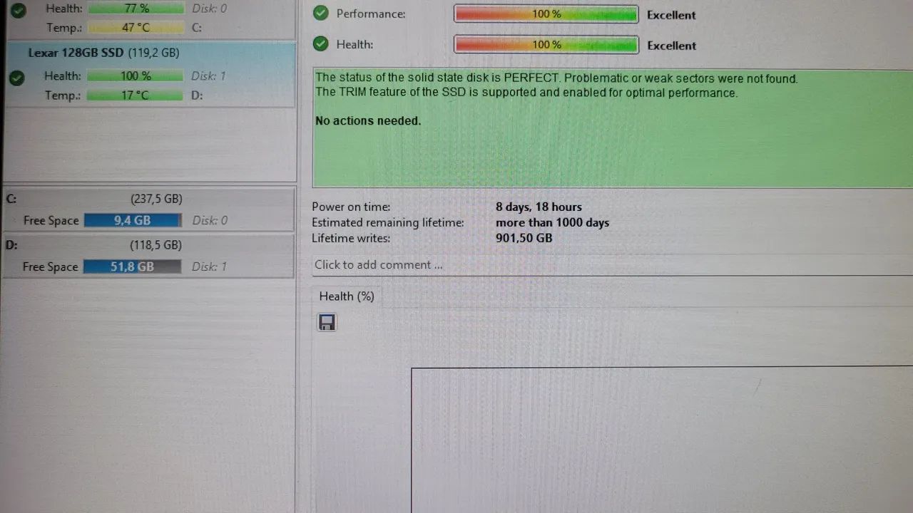 SSD LEXAR NS100 120GB - Foto 4