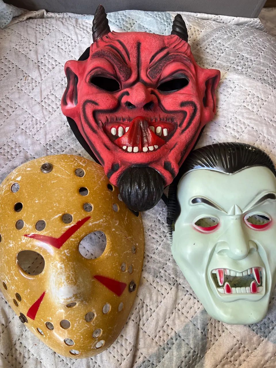 Kit 3 Máscaras Halloween 