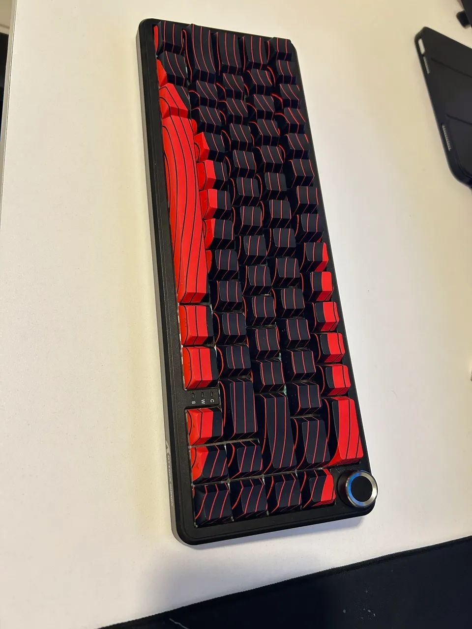 teclado magnetico sem fio attack shark x65 pro HE