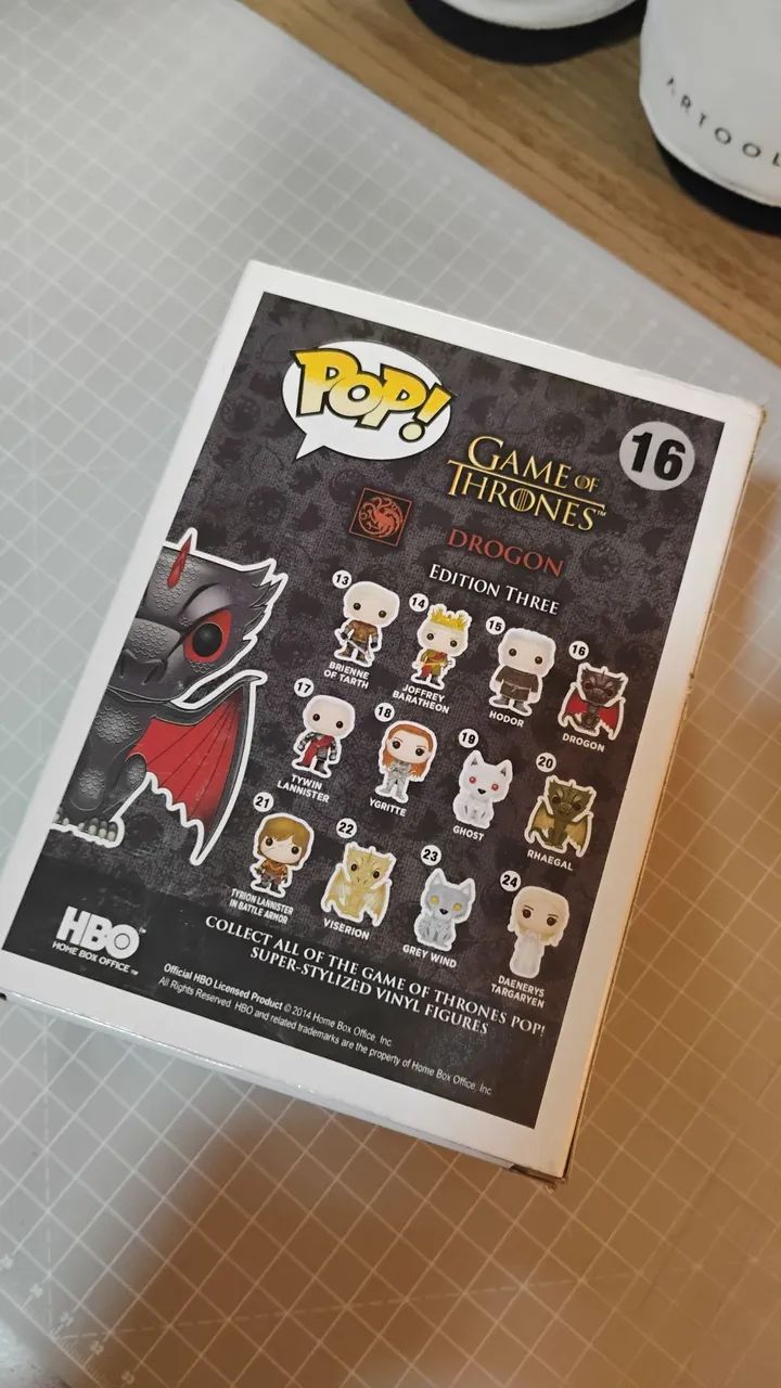Funko Pop Game of Thrones Drogon 16 - Foto 4