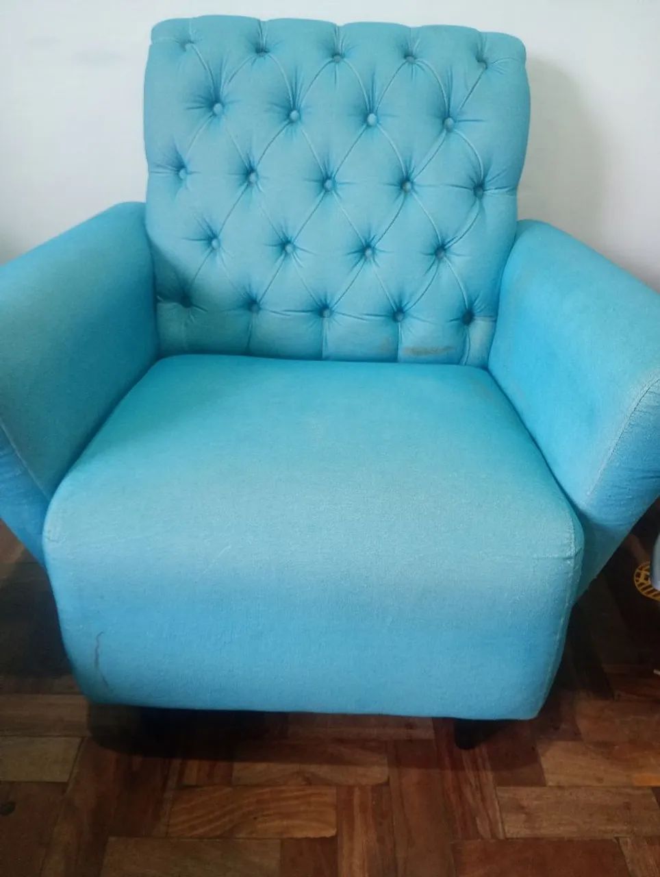 Poltrona Azul Turquesa  - Foto 2