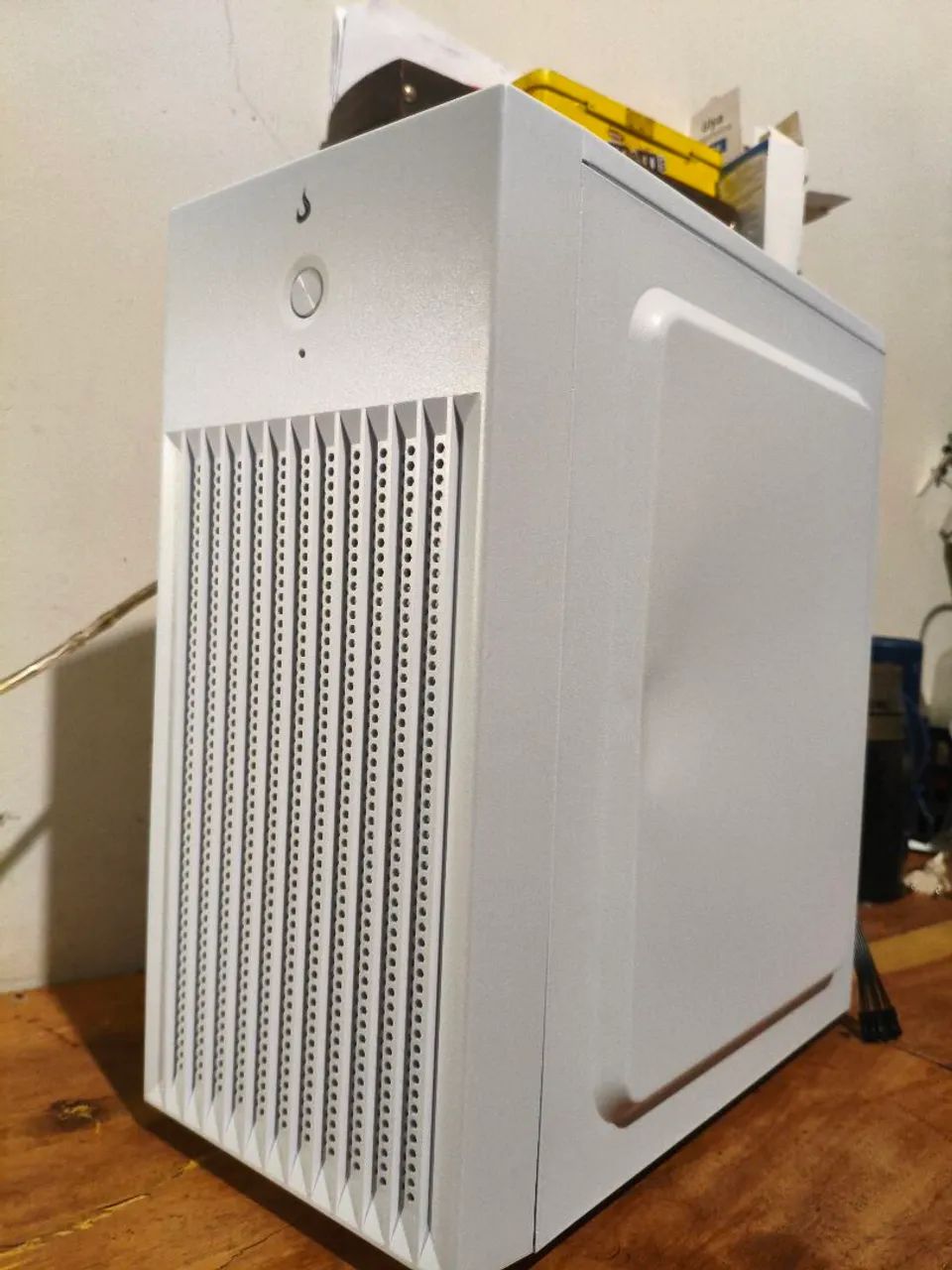 Gabinete Rise mode X1 branco M_atx - Foto 4