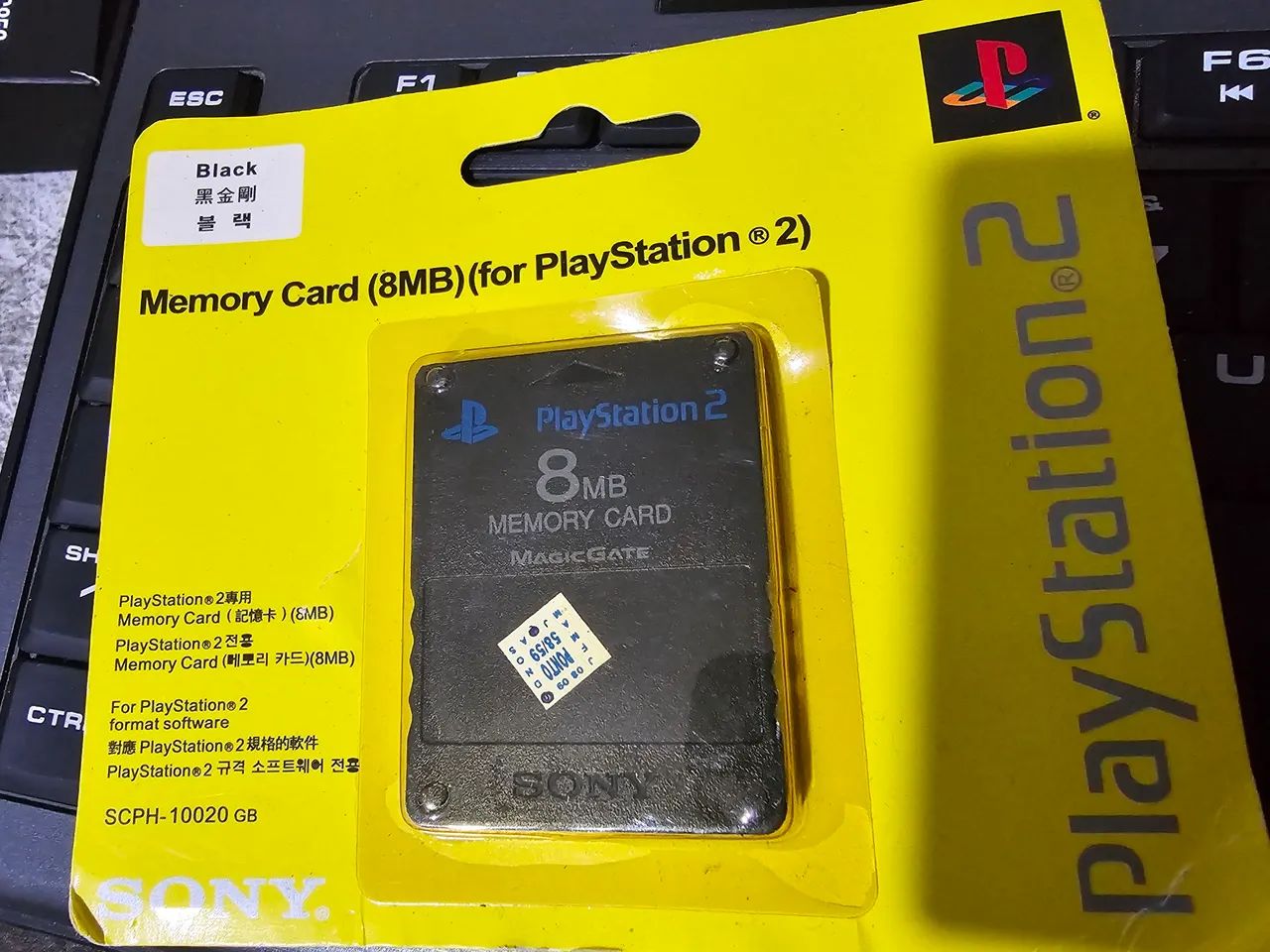 Memory Card 8MB PlayStation 2 Original 