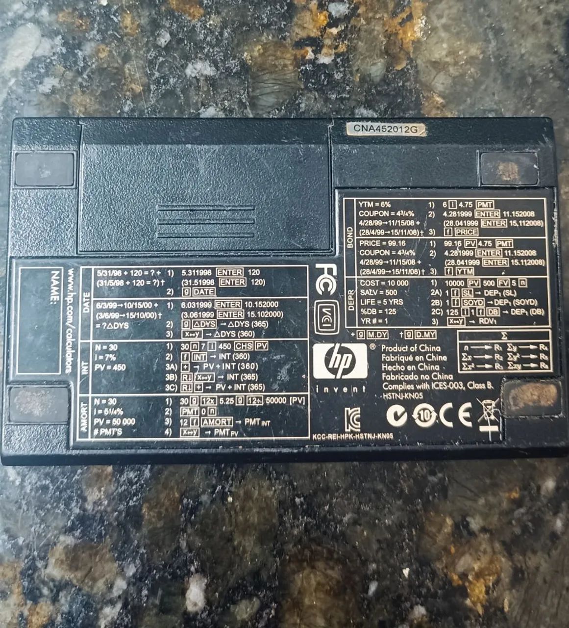 HP 12C original funcionando  - Foto 2