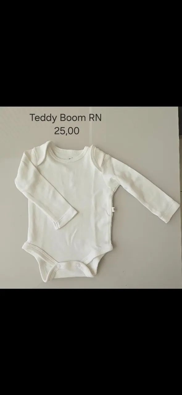 Boddy Teddy Boom - RN branco
