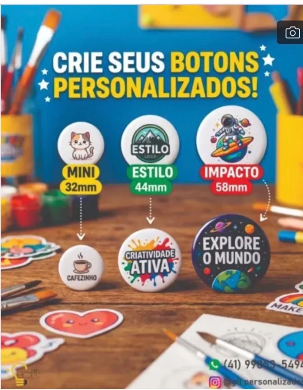Botton Personalizado  - Foto 2