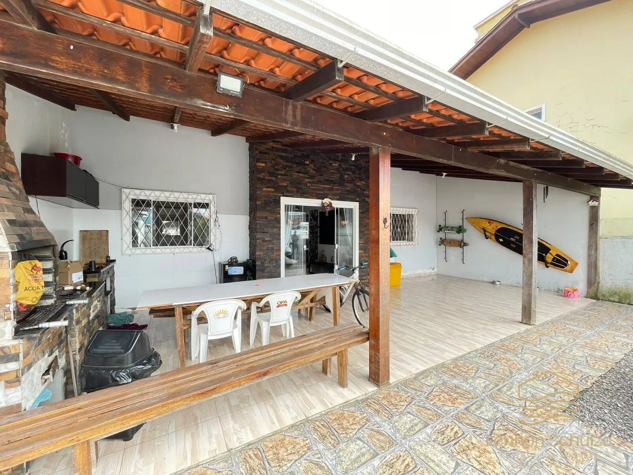 CASA A 150 METROS DO MAR COM 3 QUARTOS - BARRA DO SUL - SALINAS - Foto 4