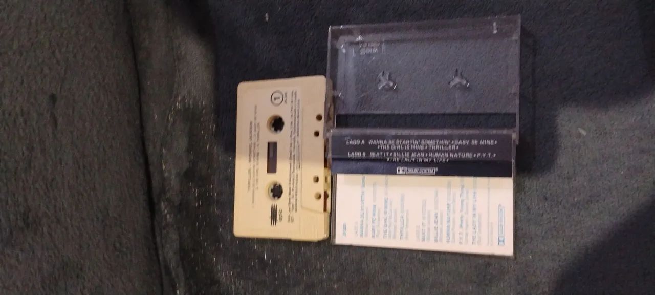 Fita cassete do Michael Jackson Thriller - Foto 3