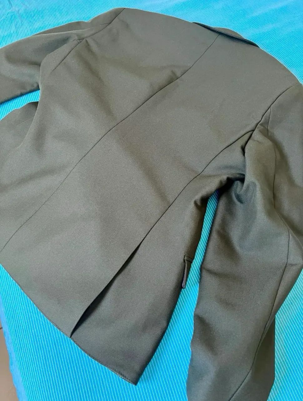 Blazer Masculino Verde Novo P - Foto 4