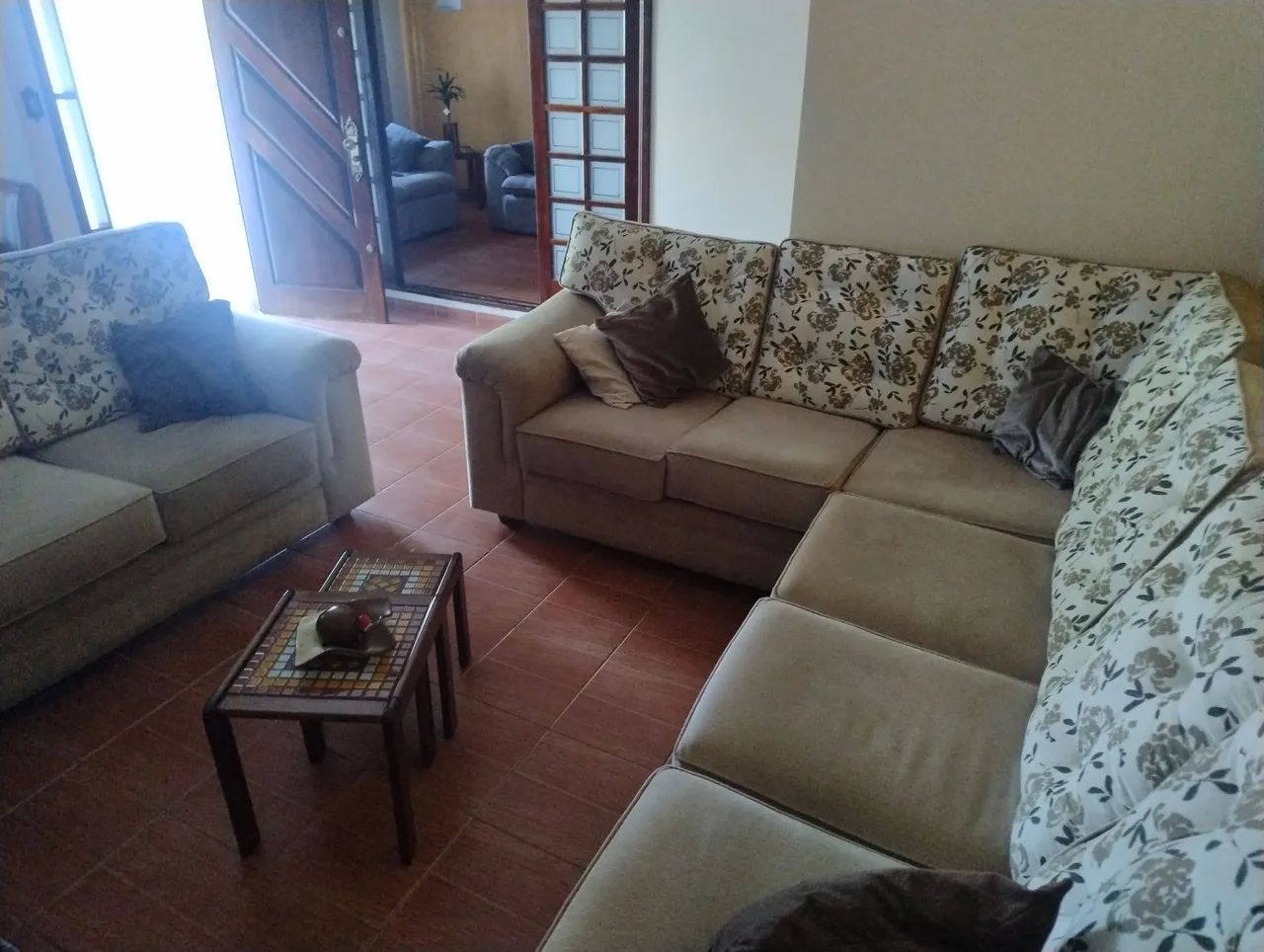 Promoção!!!Sofá 08 lugares lindo e charmoso  - Foto 3