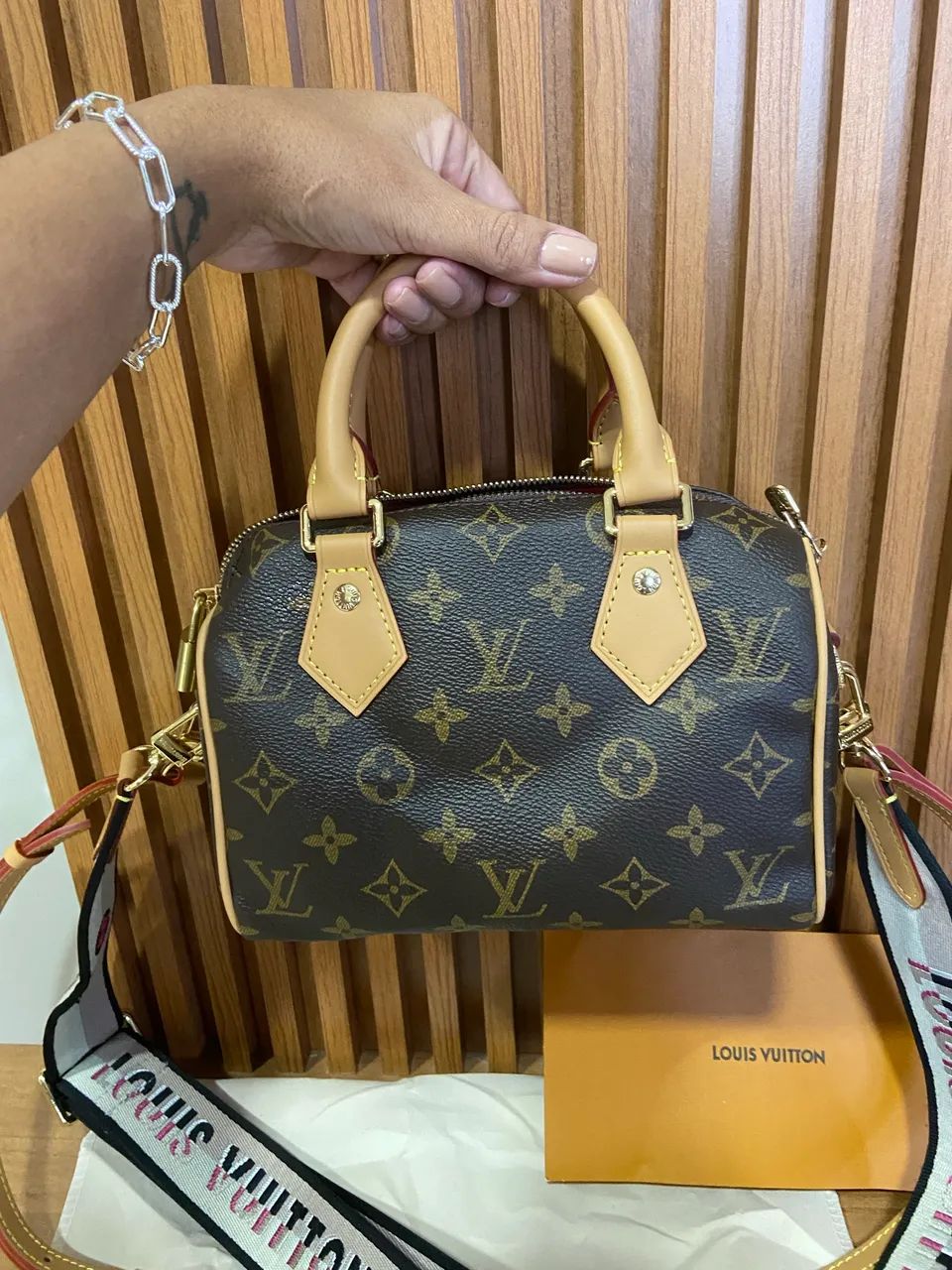Bolsa louis vuitton speedy 20 cm