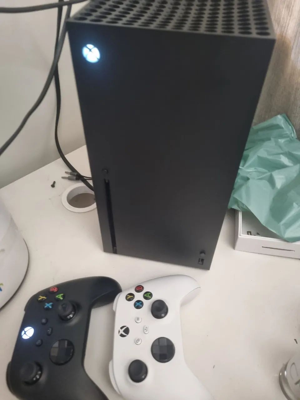 Xbox séries X 1 mês de uso