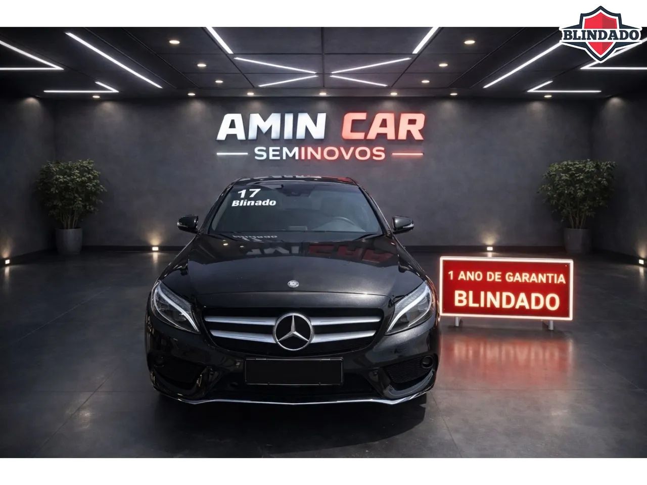 Mercedes-Benz C-200 Sportcoupe Komp. 2.0 16V 163cv AUT 2017