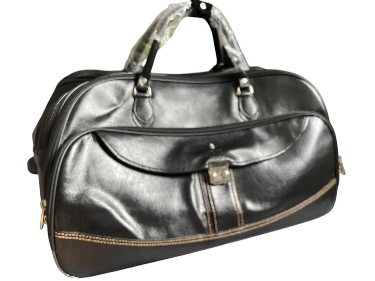 Mala/bolsa em couro - Foto 2