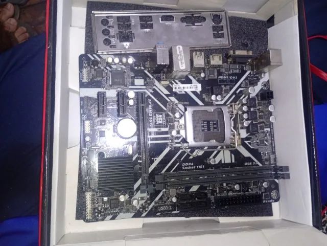 placa mae h310 + core i5 9400f - Foto 5