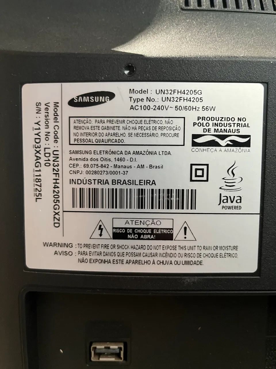 TV LED Samsung 32 Polegadas - Foto 2